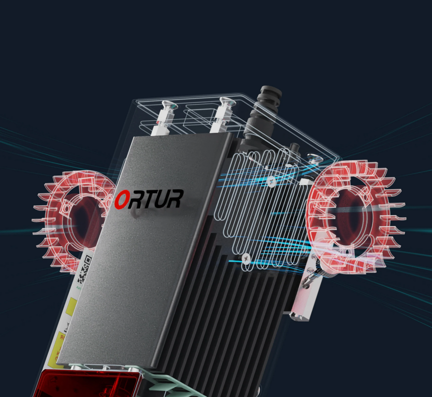 Ortur 20W Laser Module LU3-20A double cooling fans