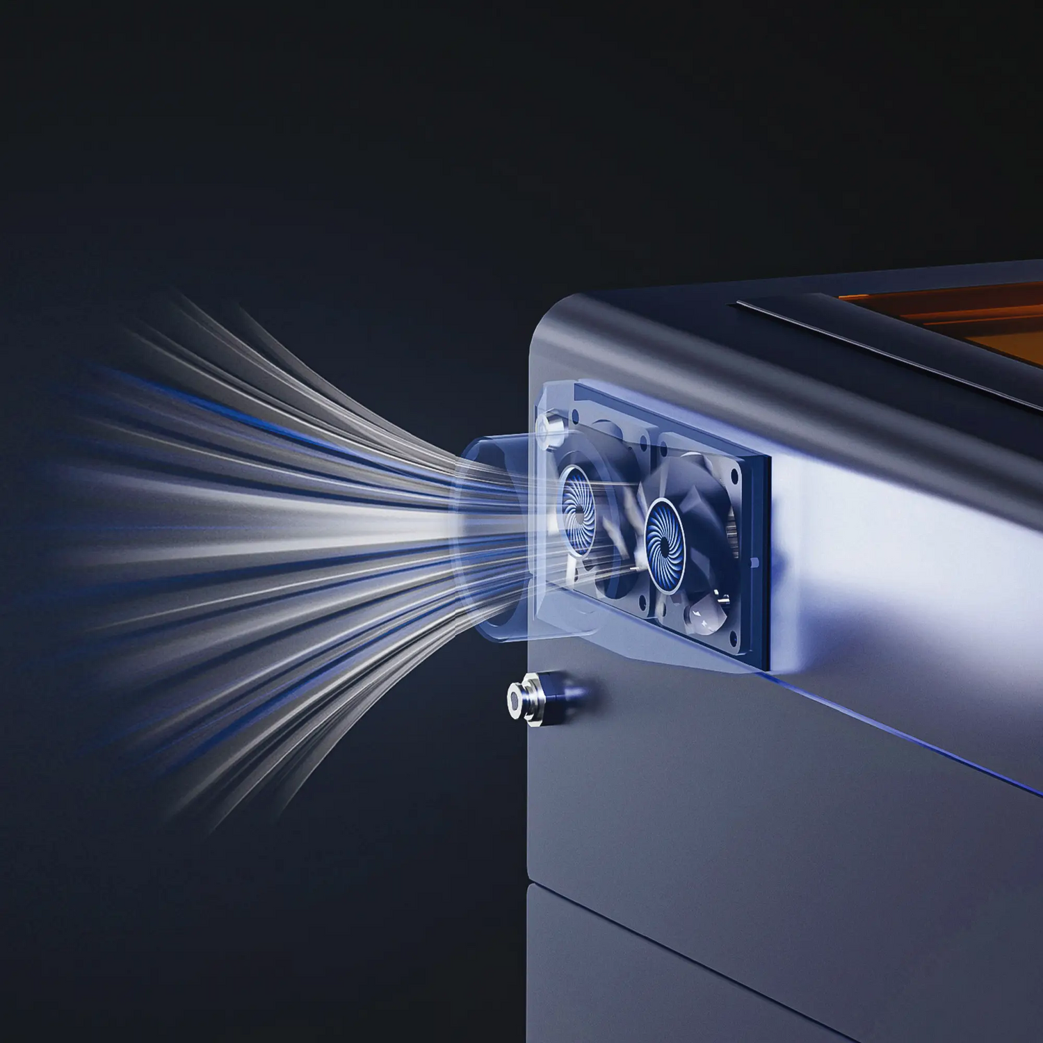 Ortur H20 efficient ventilation for a clean workspace