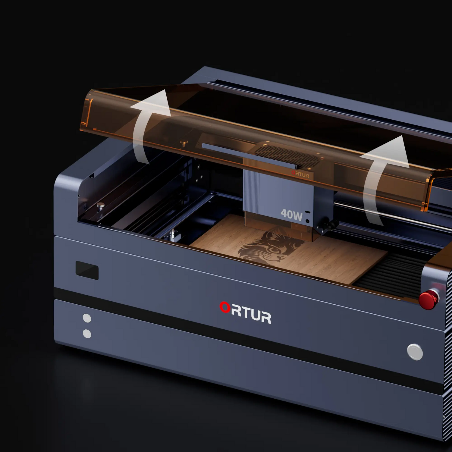 Ortur H20 lid safety lock