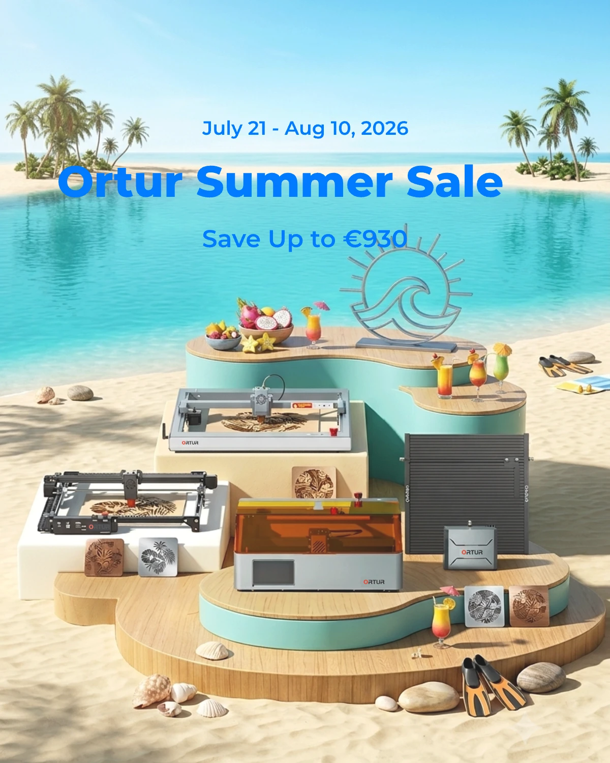 Ortur Summer Sale: Save Up to €930
