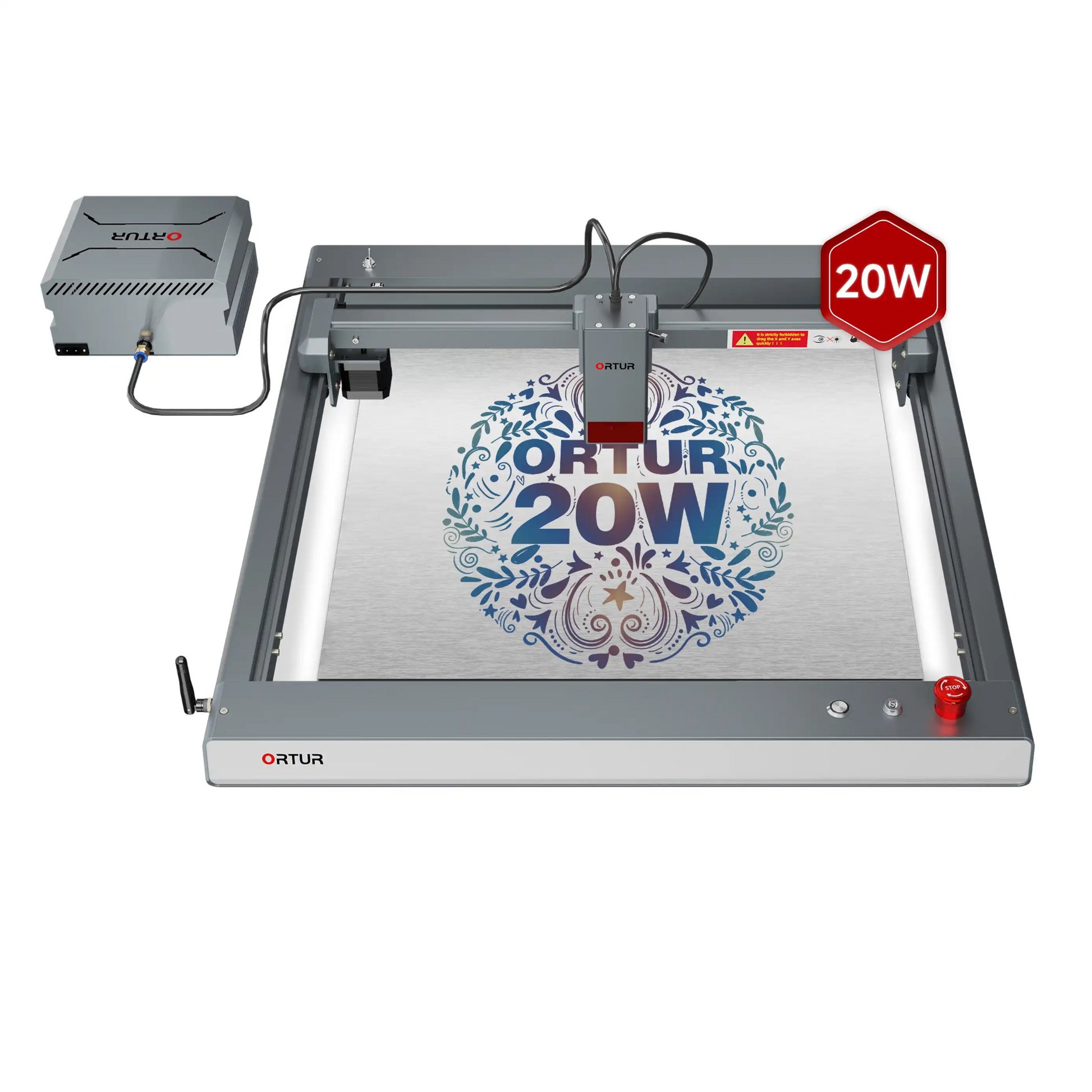 Ortur Laser Master 3 (LM3) Laser Engraving & Cutting Machine 20W (with Free Air Pump)