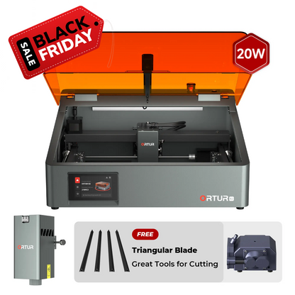 Ortur R2 smart laser engraver cutter 20w 1.3w ir