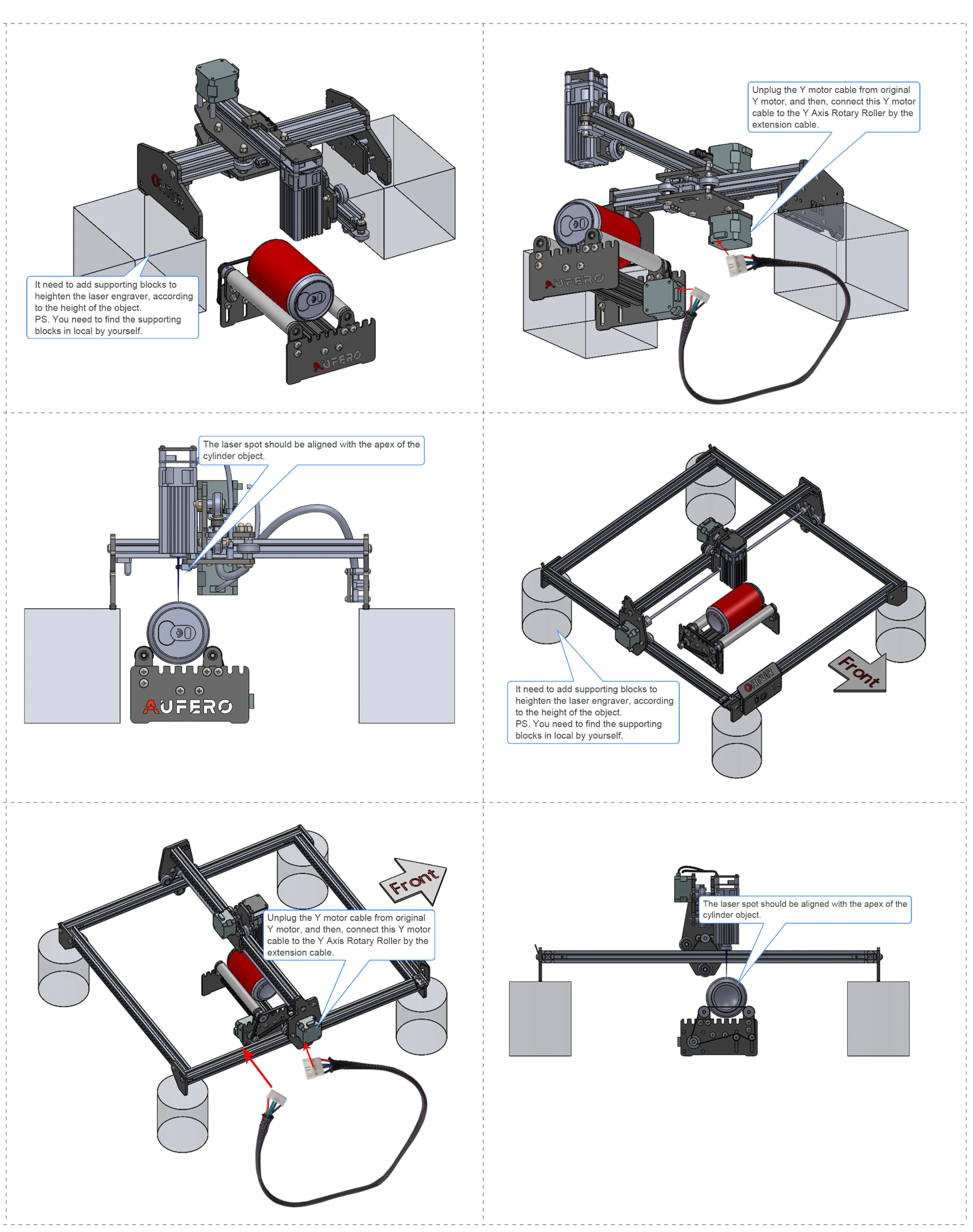 Ortur Laser Rotary Roller (YRR2.0) how to use